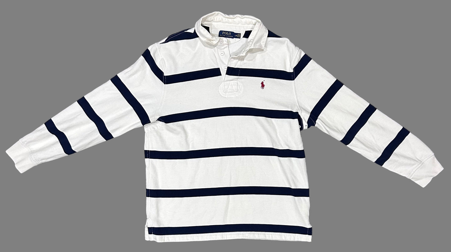 Longsleeve Stripped Polo