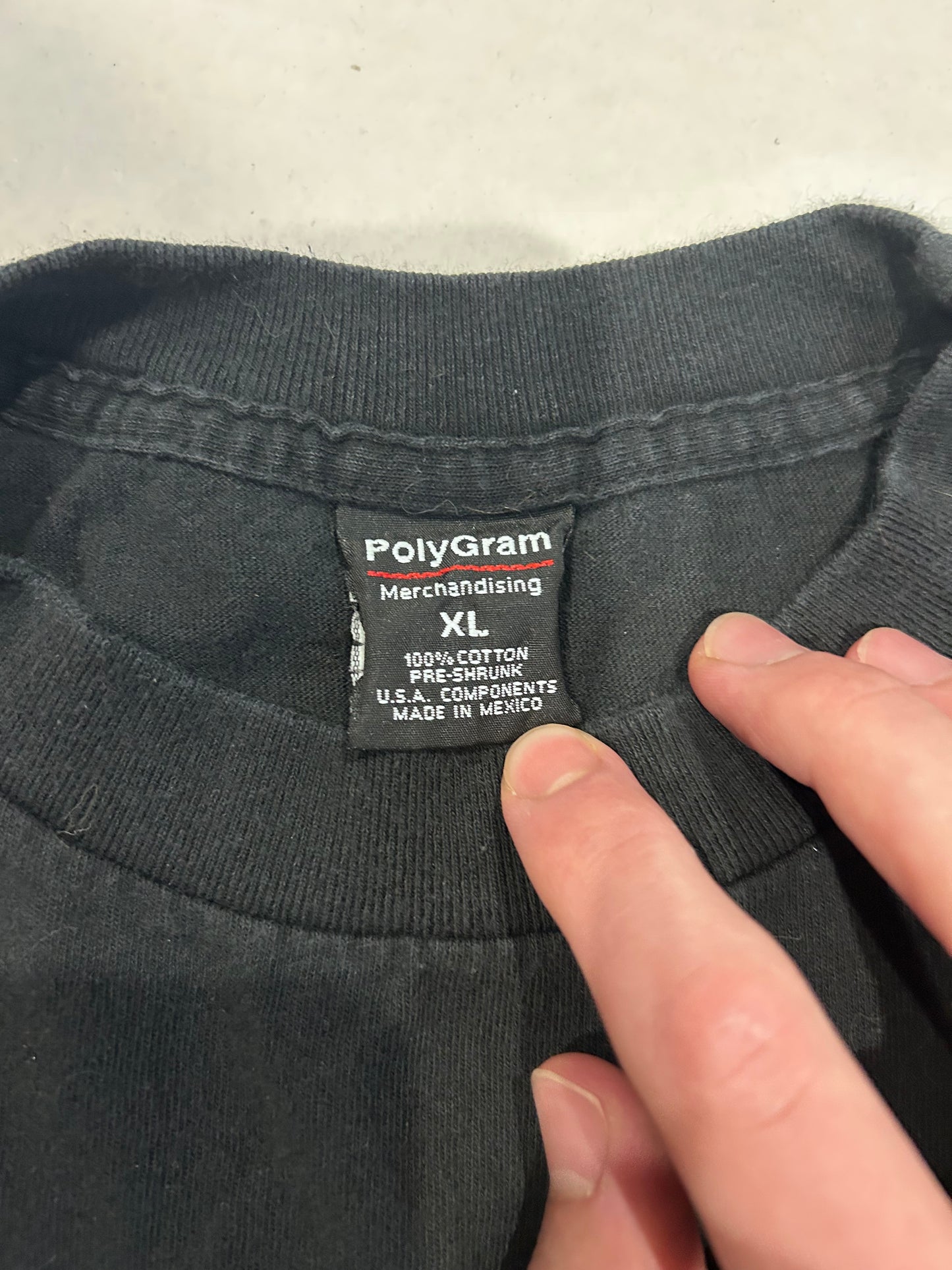 VERY RARE Vintage 90's Polygram WU-TANG FOREVER Band Tee