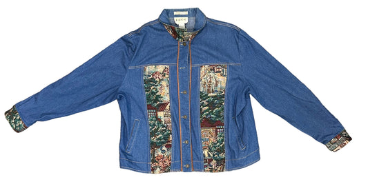 Vintage 90's Tapestry Jean Flannel